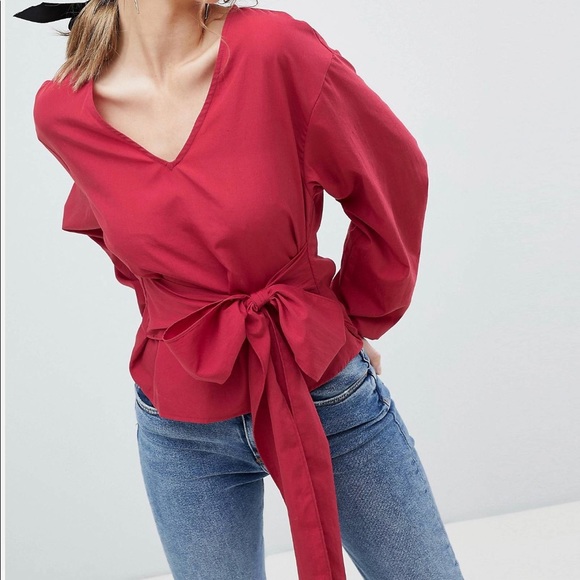 VILA Tops - Vila Bow Blouse